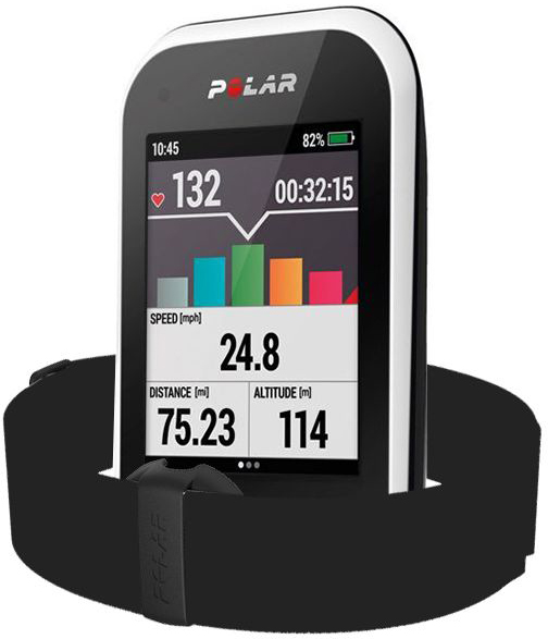 Велокомпьютер Polar V650 с кардиодатчиком Polar OH1 (Black) купить в интернет-магазине icover