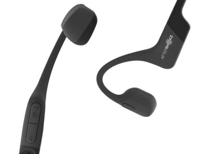 Bluetooth-наушники с микрофоном AfterShokz Aeropex AS800 (Cosmic Black) купить в интернет-магазине icover
