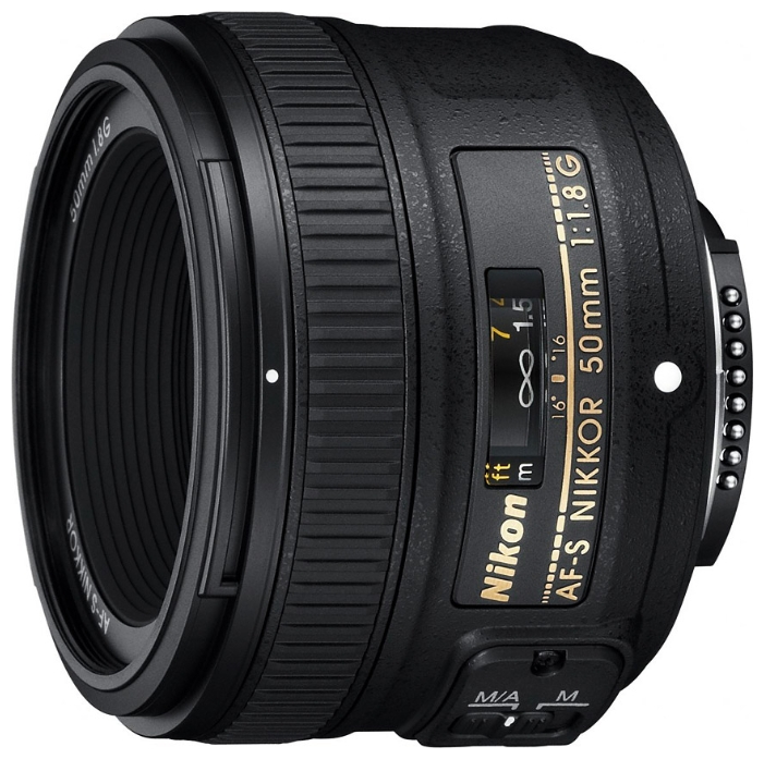 Объектив Nikon 50mm f/1.8G AF-S Nikkor (Black) купить в интернет-магазине icover