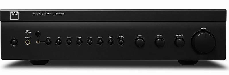 NAD C326BEE - интегральный стереоусилитель (Black) купить в интернет-магазине icover