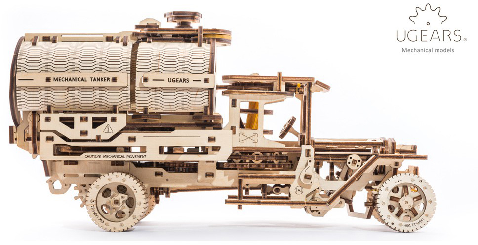 3D-пазл UGears Автоцистерна (70021) купить в интернет-магазине icover