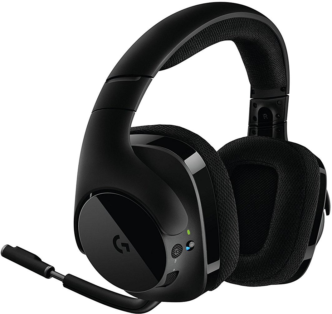 Игровая гарнитура Logitech G533 Wireless 981-000634 (Black) купить в интернет-магазине icover