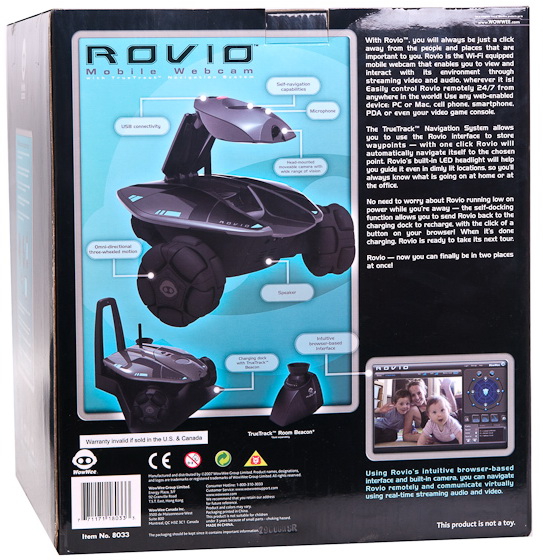 WowWee Rovio - радиоуправляемый робот купить в интернет-магазине icover