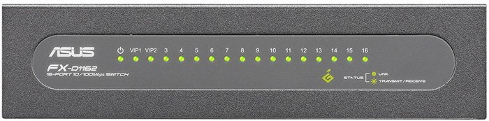 Asus 16-port Switch FX-D1162 V3 - коммутатор купить в интернет-магазине icover