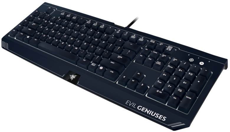 Razer BlackWidow Ultimate Stealth Evil Geniuses (RZ03-00383600-R3M1) - игровая клавиатура (Black) купить в интернет-магазине icover