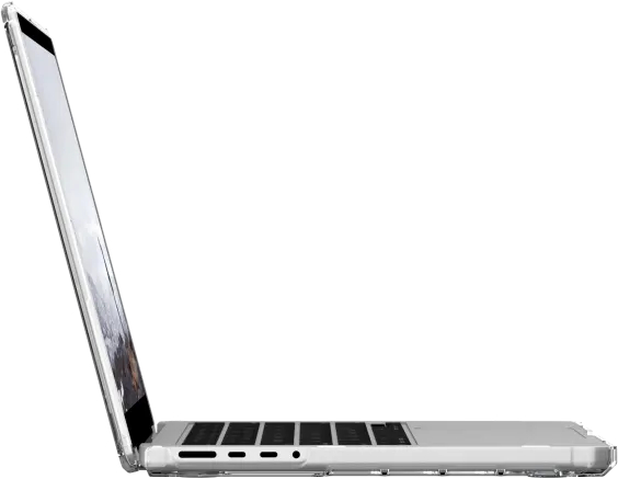 Чехол UAG Lucent для MacBook Pro 14'' M1 PRO / M1 MAX 2021 (Ice/Black) купить в интернет-магазине icover