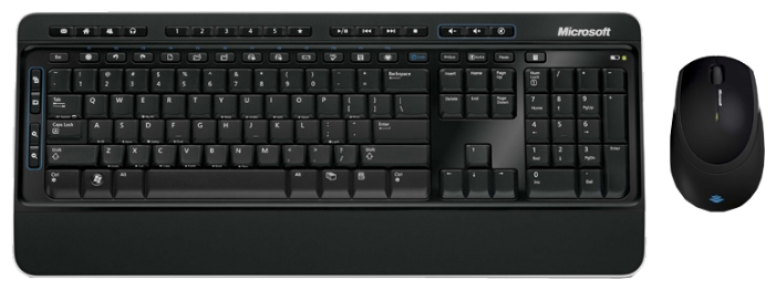 Беспроводные клавиатура и мышь Microsoft Wireless Desktop 3000 (MFC-00019) купить в интернет-магазине icover