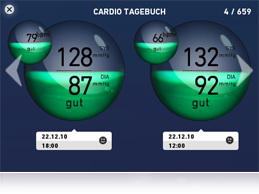 Тонометр электронный индивидуальный Medisana CardioDock для iPhone/iPad купить в интернет-магазине icover