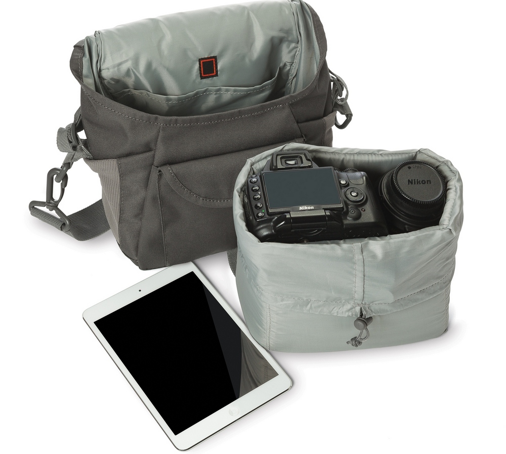 Lowepro Nova Sport 7L AW - сумка для фотокамеры (Grey) купить в интернет-магазине icover