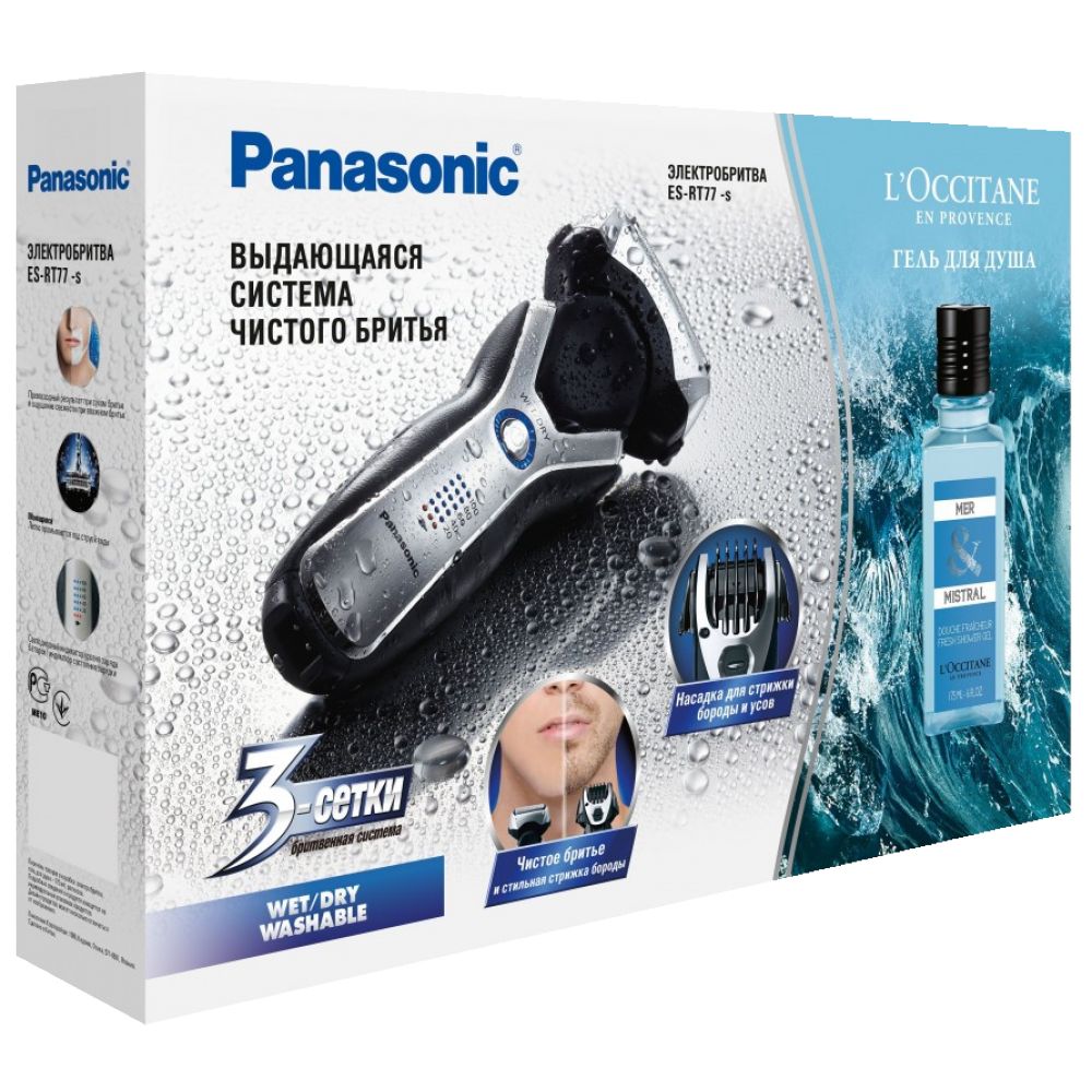 Электробритва panasonic es rt77. Panasonic es-rt77-s520. Panasonic rt77. Насадка rt77 Panasonic.