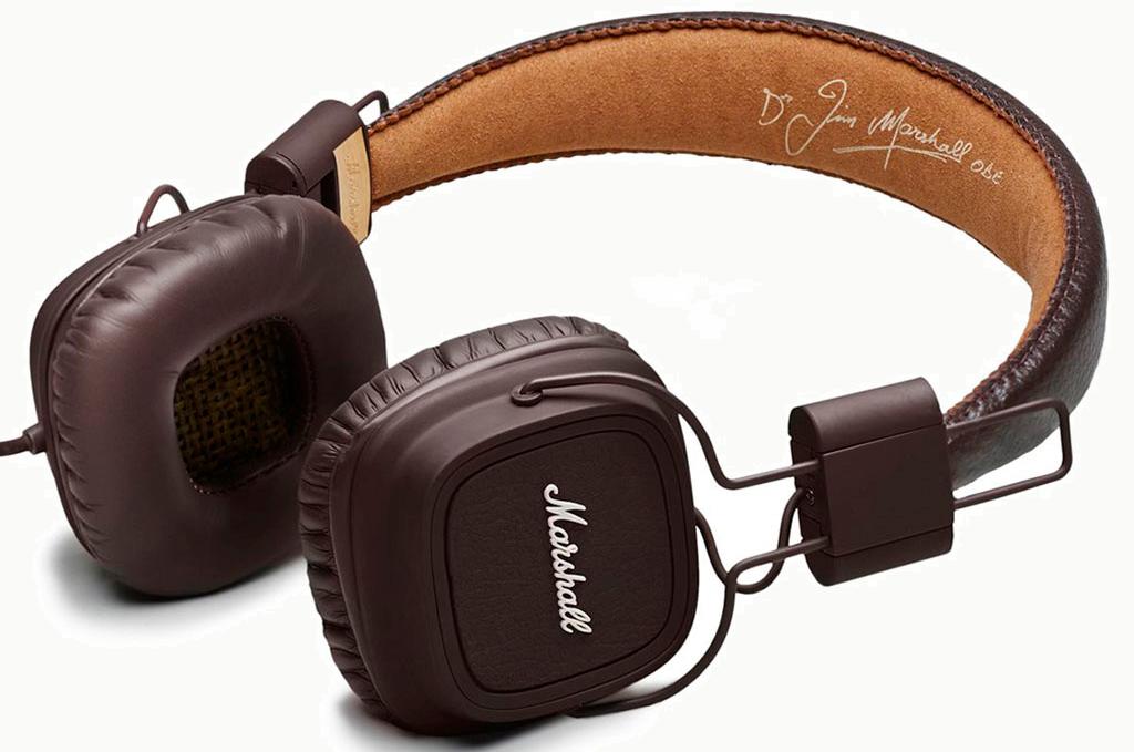 Наушники с микрофоном Marshall Major III (Brown) купить в интернет-магазине icover
