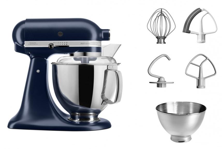 Планетарный миксер KitchenAid Artisan 5KSM175PSEIB (Ink Blue) купить в интернет-магазине icover
