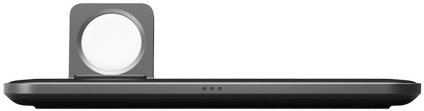 Беспроводное зарядное устройство Nomad Base Station Watch Edition (NM30045AA0) USB-C PD 18W (Black) купить в интернет-магазине icover