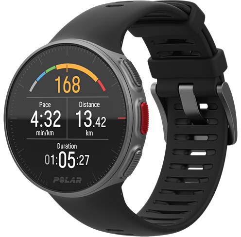 Спортивные часы Polar Vantage V HR (Black) купить в интернет-магазине icover