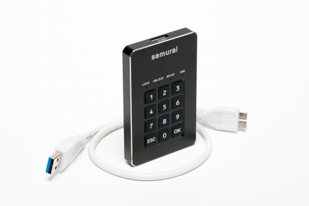 Защищенный внешний диск Samurai GuardDo SSD 480 Gb (Black) купить в интернет-магазине icover