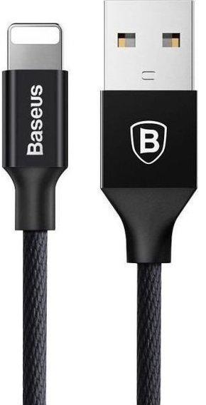 Кабель Baseus Yiven Series USB/Lightning 1.8 m (CALYW-A01) для iPod/iPhone/iPad (Black) купить в интернет-магазине icover