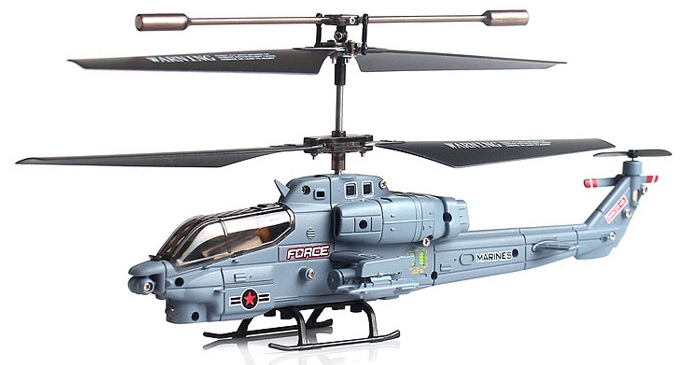 Радиоуправляемый вертолет Syma S108G AH-1 Super Cobra (Blue) купить в интернет-магазине icover