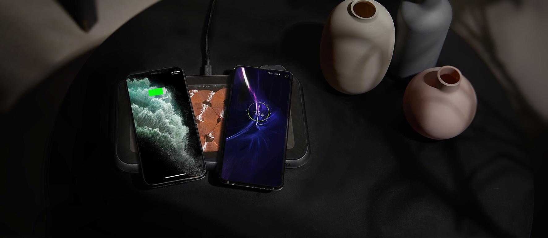 Беспроводное зарядное устройство Zens Liberty ZEDC08B/00 (Black) купить в интернет-магазине icover