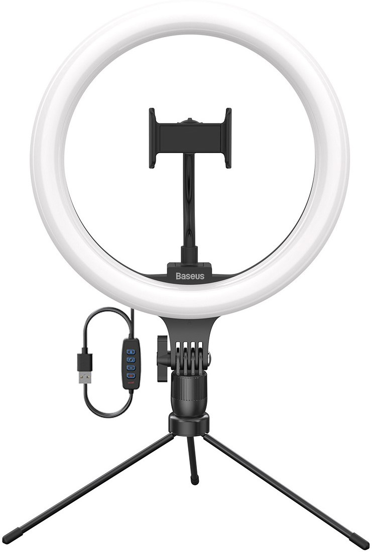 

Кольцевая лампа Baseus Live Stream Holder-table Stand 10" (CRZB10-A01)