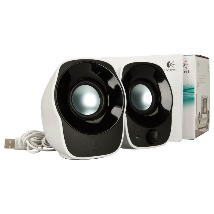 Акустическая система Logitech Z120 Stereo Speakers 980-000513 (White) купить в интернет-магазине icover