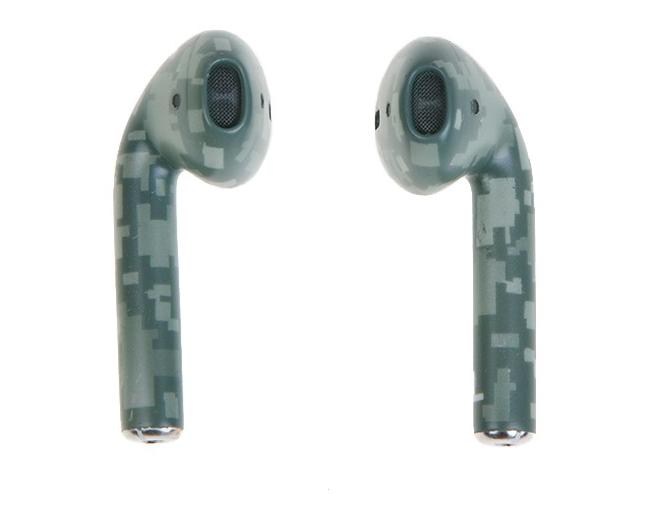 Беспроводные наушники Apple AirPods Color (Camo Pixel) купить в интернет-магазине icover