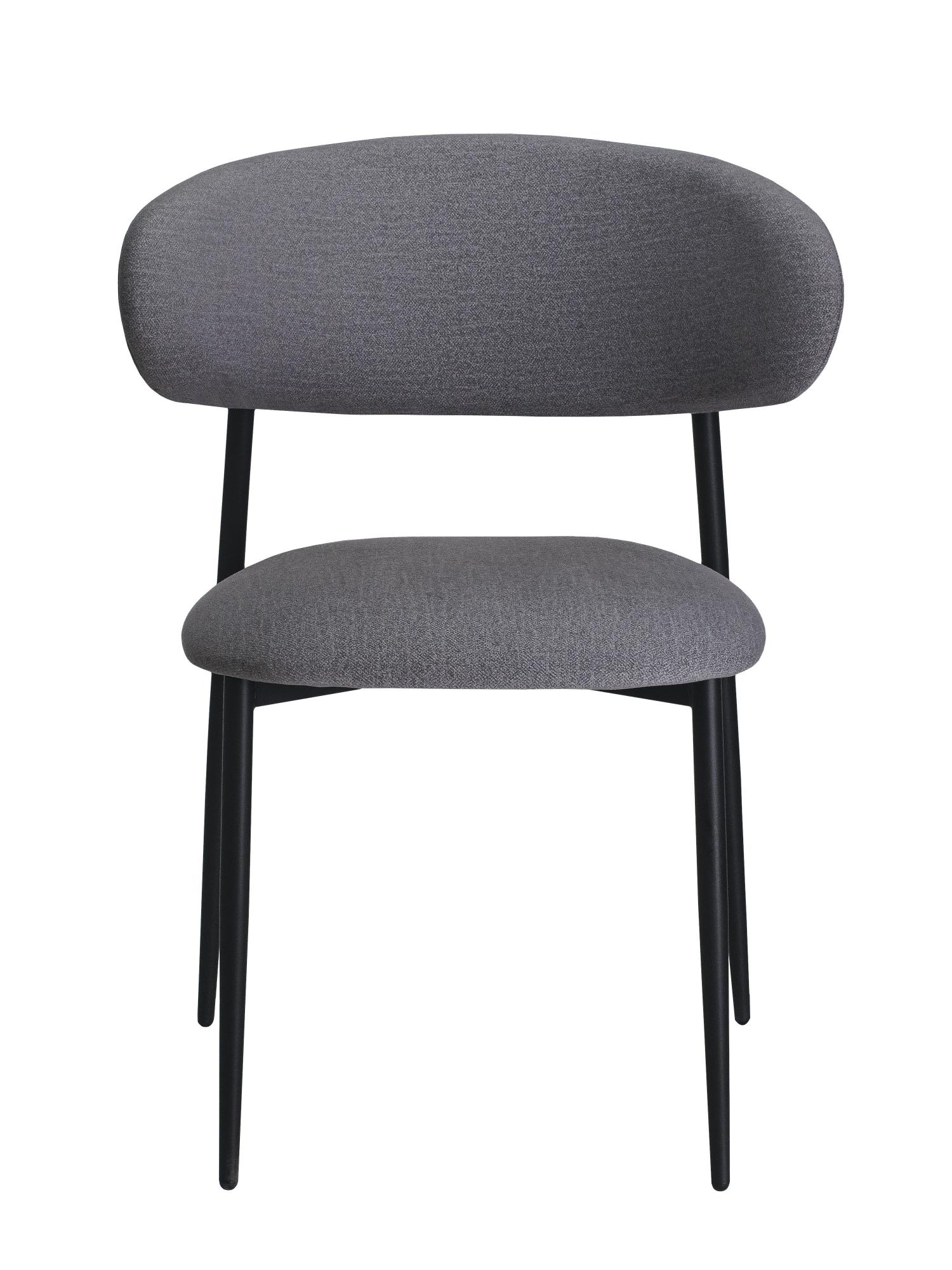 Комплект стульев Ridberg КИЛЛИН велюр 2 шт (Dark Grey) купить в интернет-магазине icover