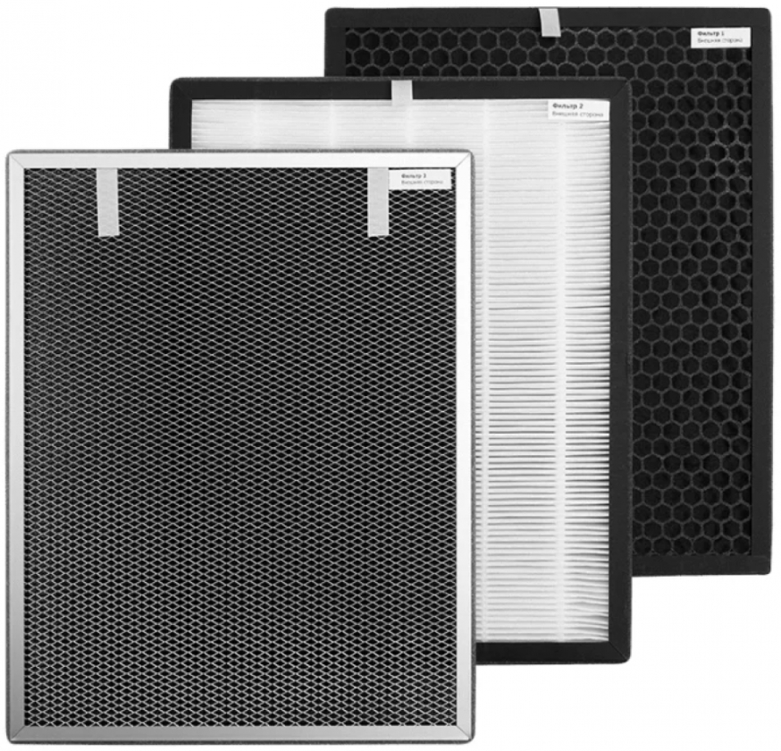

Набор сменных фильтров для воздухоочистителя Clever&Clean HealthAir UV-07 (Black)
