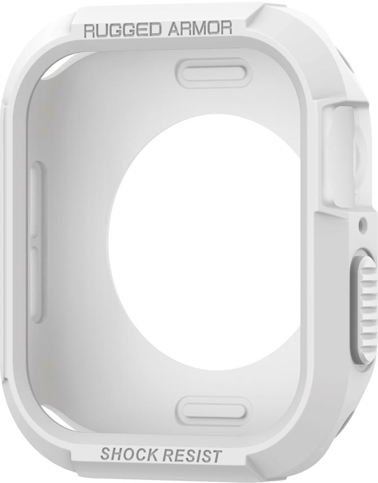 

Чехол Spigen Rugged Armor (062CS24471) для Apple Watch SE/6/4 44mm (White), Rugged Armor