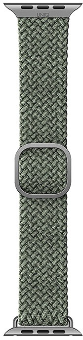 Ремешок Uniq Aspen Strap Braided для Apple Watch 41/40/38 mm (Green) купить в интернет-магазине icover