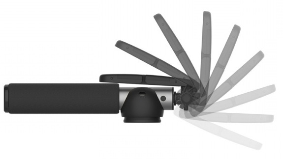 Rock Selfie Shutter & Stick II 60 cm - селфи-монопод с Bluetooth-кнопкой (Grey) купить в интернет-магазине icover