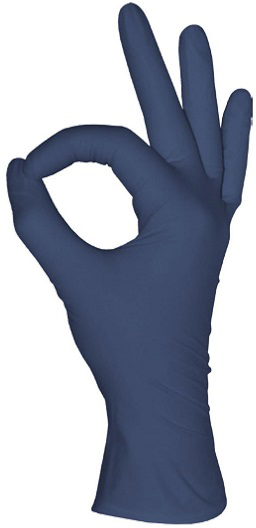 Нитриловые перчатки М 100шт (Blueberry) купить в интернет-магазине icover