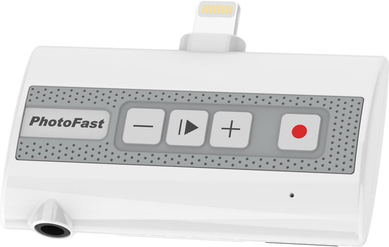 Рекордер PhotoFast Call Recorder для iOS-устройств (White) купить в интернет-магазине icover