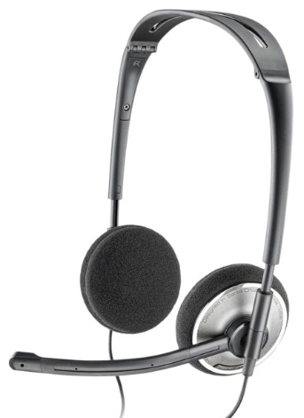 Plantronics Audio 478 USB - компьютерная гарнитура (Black) купить в интернет-магазине icover