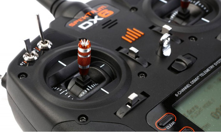 Spektrum DX6 + AR610 DSMX - шестиканальная радиоаппаратура для авиамоделей + приемник купить в интернет-магазине icover