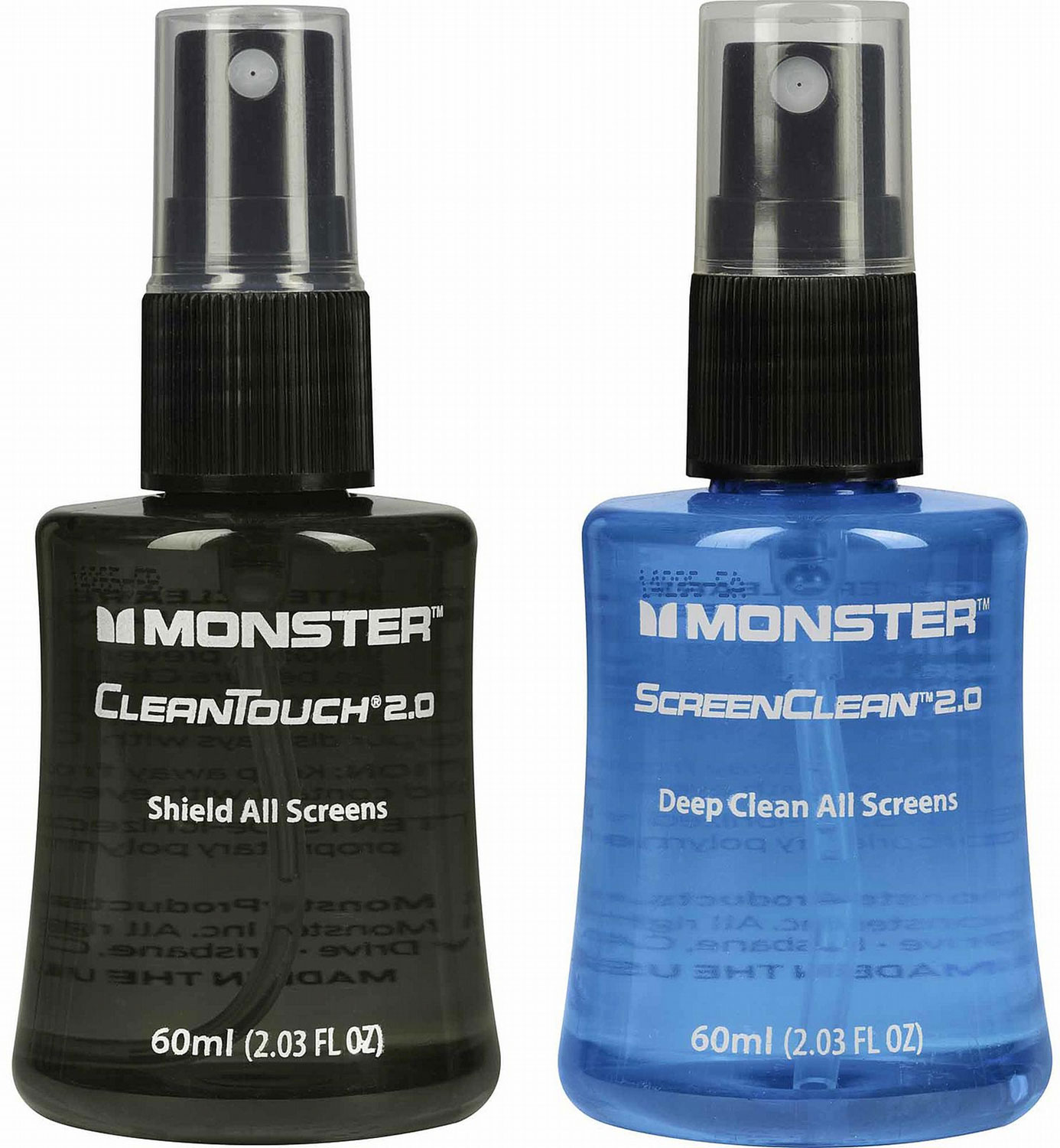Набор очистителей (129846) Monster ScreenClean 2.0 + CleanTouch 2.0 Clean and Shield System купить в интернет-магазине icover