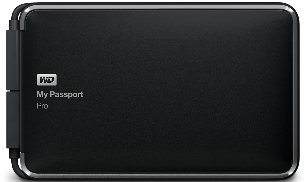 WD My Passport Pro 2Tb Thunderbolt (WDBRMP0020DBK-EESN) - внешний жёсткий диск купить в интернет-магазине icover