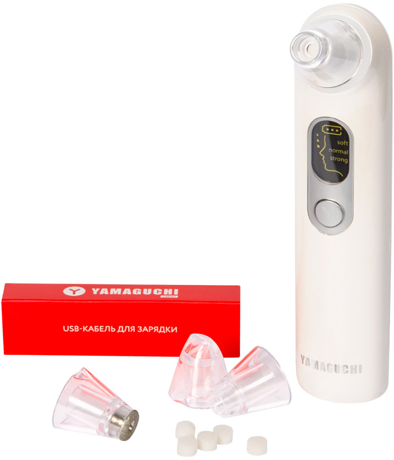 

Аппарат для вакуумной чистки и пилинга кожи лица Yamaguchi Face Remover (White)