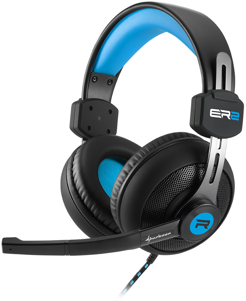 

Игровая гарнитура Sharkoon RUSH ER2 (Black/Blue), RUSH