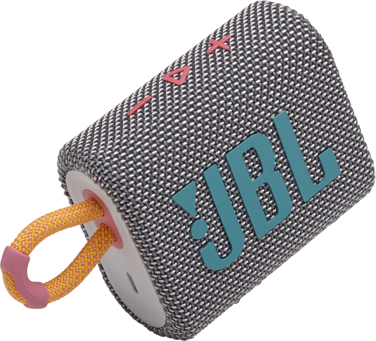 Портативная акустика JBL Go 3 (Grey) купить в интернет-магазине icover