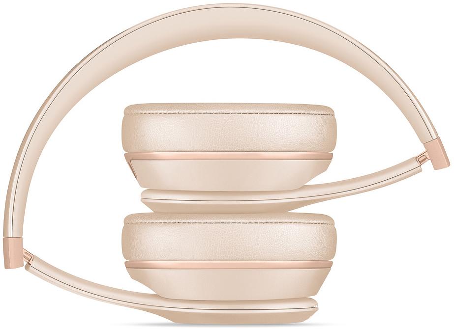 Беспроводные наушники Beats Solo3 MUH42EE/A (Satin Gold) купить в интернет-магазине icover