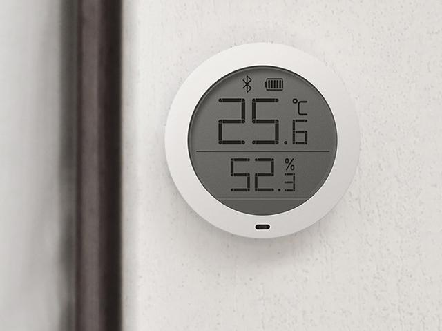 Датчик температуры и влажности Xiaomi Mijia Bluetooth Hygrothermograph (White) купить в интернет-магазине icover