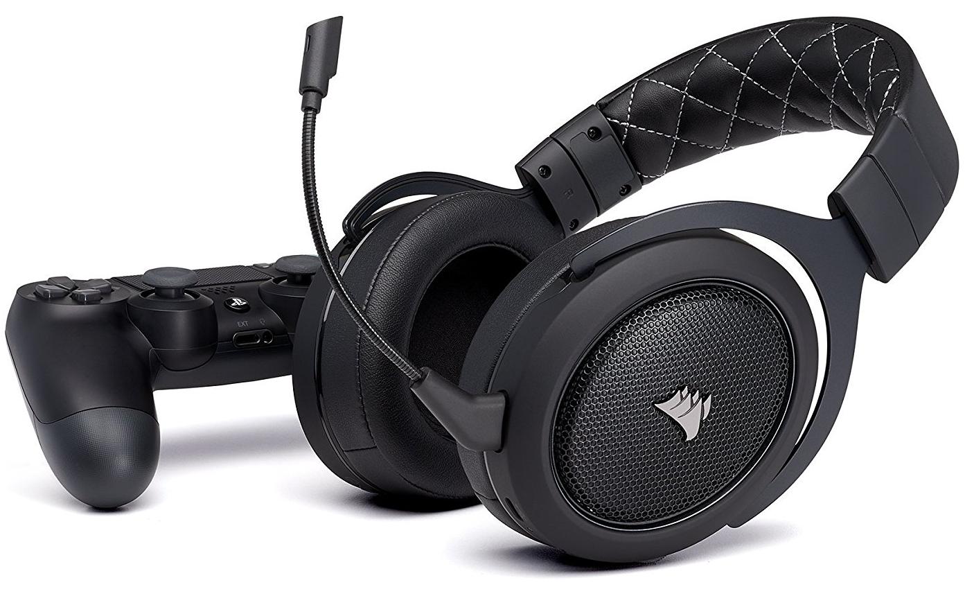 Игровая гарнитура Corsair HS70 Wireless CA-9011175-EU (Carbon) купить в интернет-магазине icover