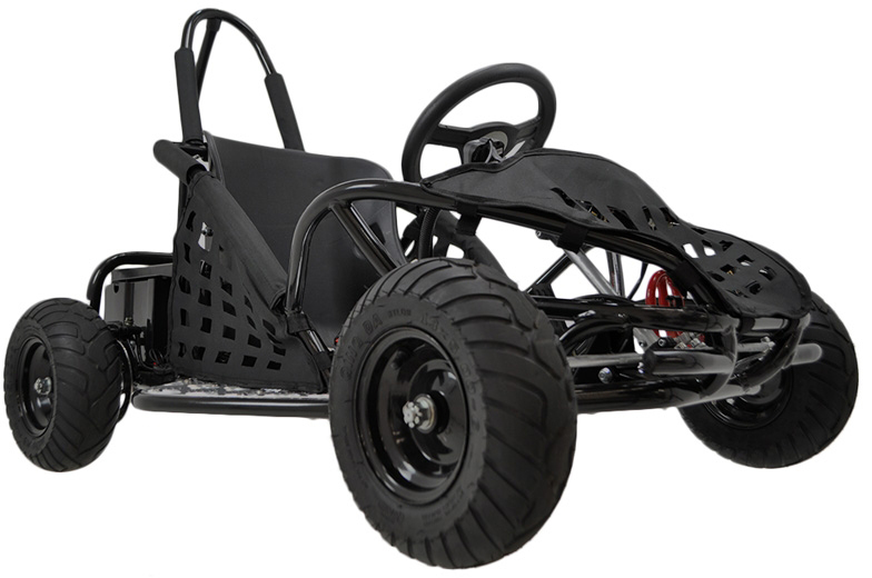 Novelty Electronics Kart 1000W 48V/12Ah (Lead acid) - багги электрический детский (Black) купить в интернет-магазине icover