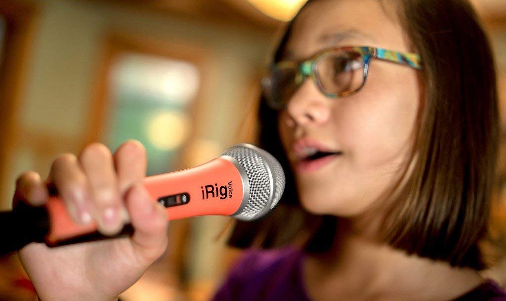 Вокальный микрофон IK Multimedia iRig Voice (Pink) купить в интернет-магазине icover