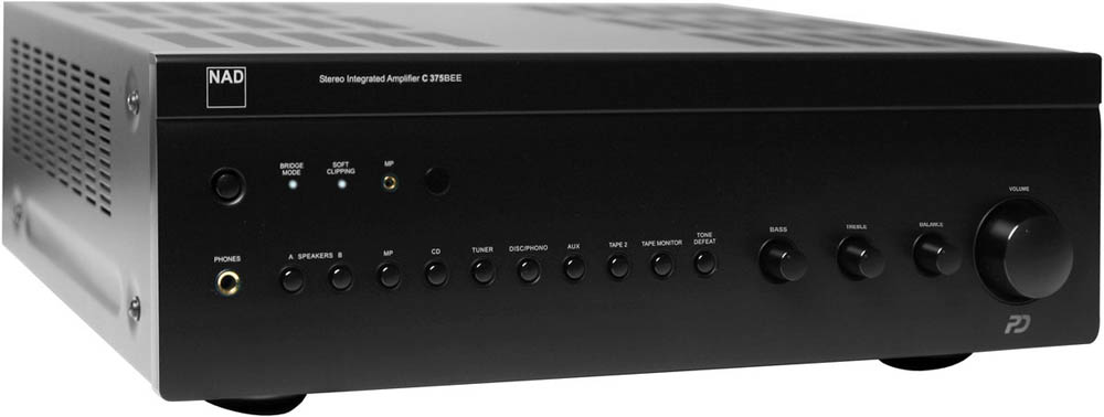 NAD C375BEE - интегральный стереоусилитель (Black) купить в интернет-магазине icover