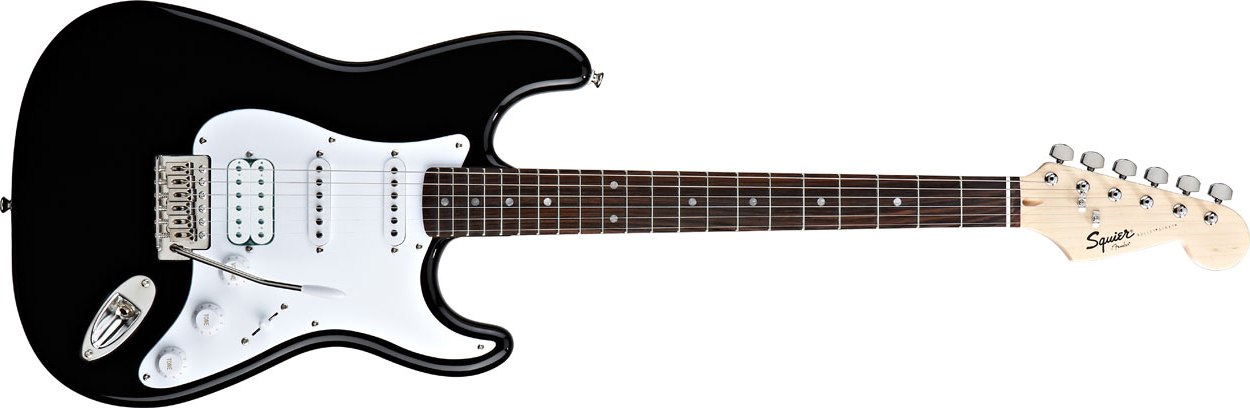 Fender Squier Bullet Stratocaster RW (A026531) - электрогитара (Black) купить в интернет-магазине icover