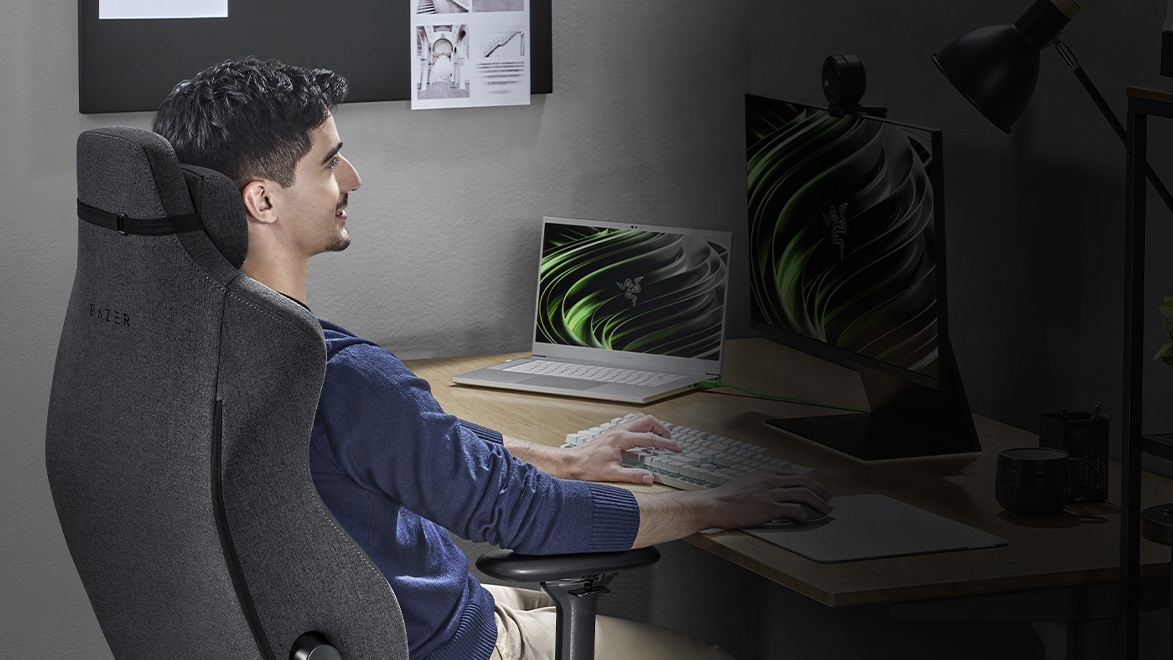 Игровое кресло Razer Iskur XL Fabric RZ38-03950300-R3G1 (Dark Gray) купить в интернет-магазине icover