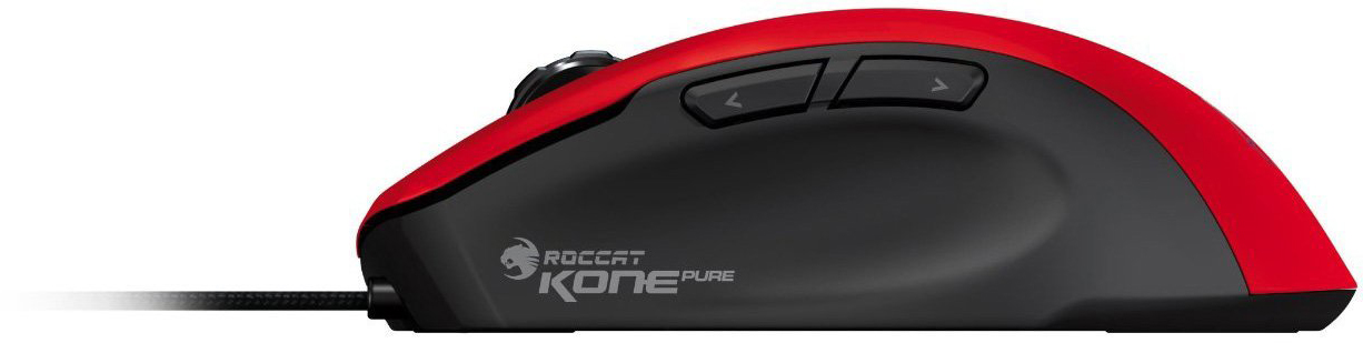 Roccat Kone Pure Color (ROC-11-700-R) - игровая мышь (Hellfire Red) купить в интернет-магазине icover
