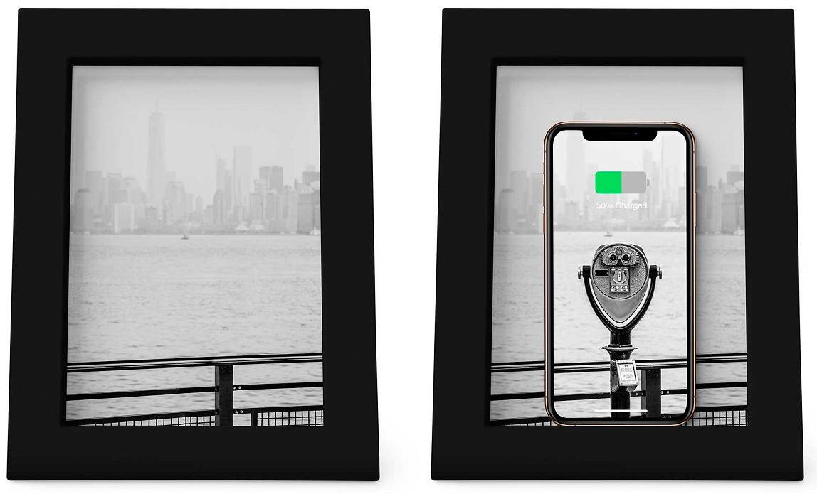 Беспроводное зарядное устройство Twelve South PowerPic 12-1809 (Black) купить в интернет-магазине icover