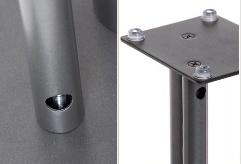 Atacama Nexus 10i - стойка для полочной акустики (Silver) купить в интернет-магазине icover